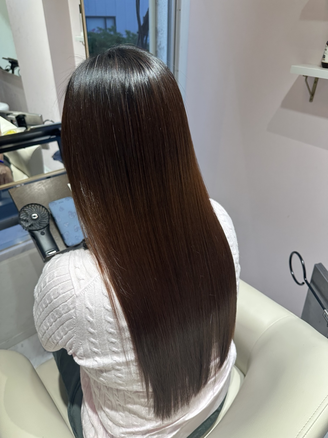 ロングヘアも毎朝扱いやすい、なめらかな質感へ